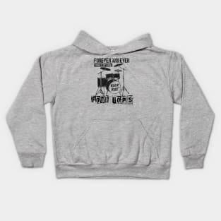 four tops forever and ever Kids Hoodie